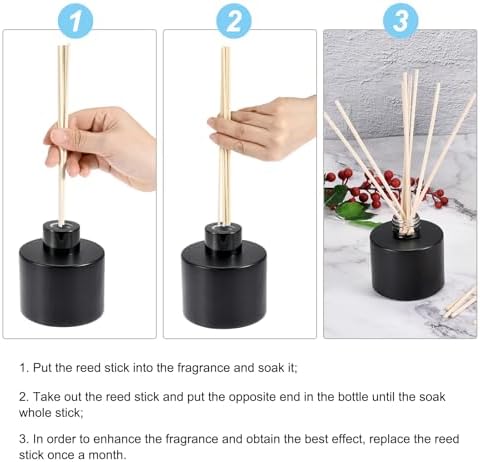 MECCANIXITY Fiber Reed Diffuser Sticks Pack of 50