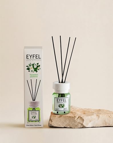 EYFEL Jasmine Reed Diffuser Set 405 Fl Oz