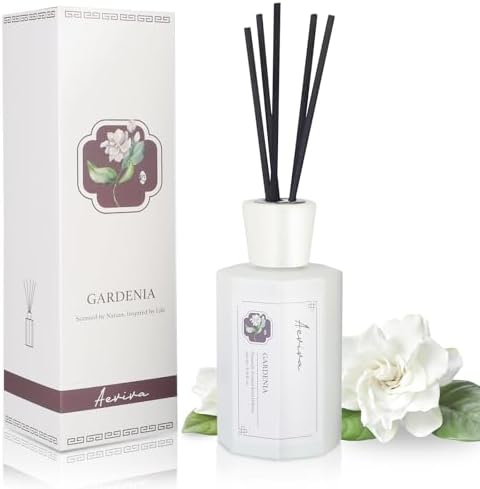Aeviva Gardenia Reed Diffuser Set - 676 Fl Oz Luxury Aroma