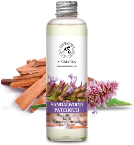 Sandalwood Patchouli Reed Diffuser Refill 64 FL Oz