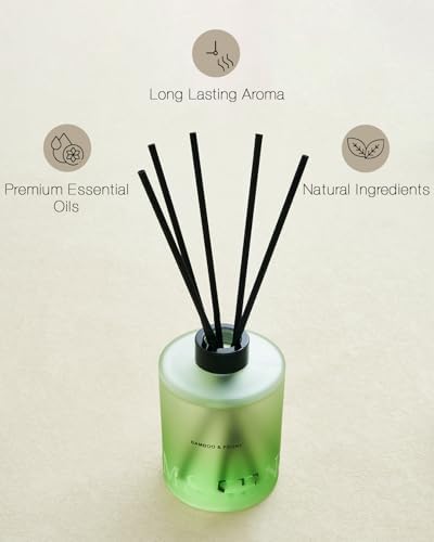 MSENSE Bamboo Peony Reed Diffuser Set