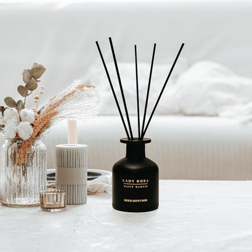 Lady Roza Reed Diffuser 5 oz - Rose Red Fruits Aromatherapy