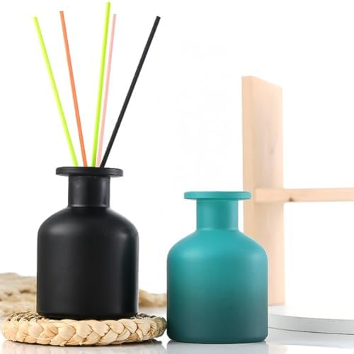 Black 150ML Glass Diffuser Jar for Aromatherapy