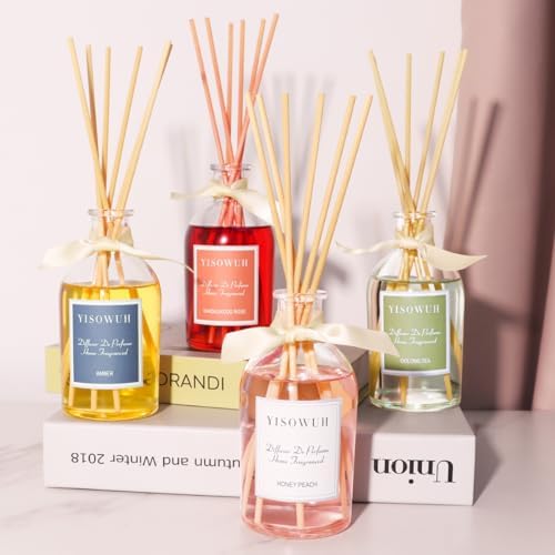 Sandalwood Rose Reed Diffuser Set 250ml with 8 Sticks