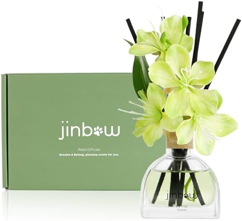 Vanilla Scented Reed Diffuser Set 34 Oz