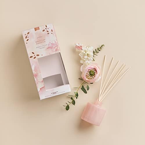 Thymes Petite Diffuser - 4 Fl Oz - Goldleaf Gardenia 1