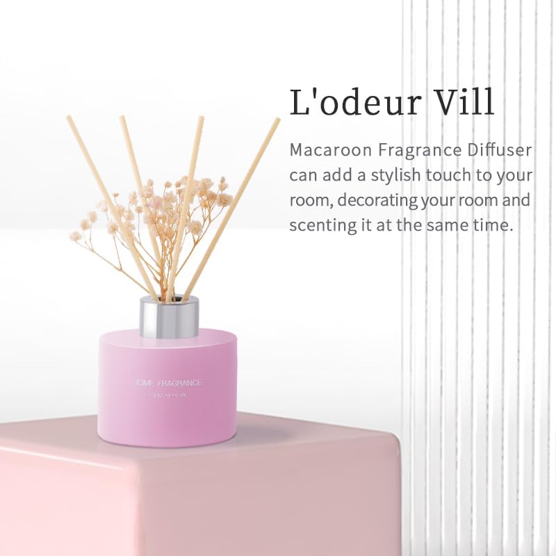 Lodeur Vill Reed Diffuser Set Jasmine Lily 406 Oz