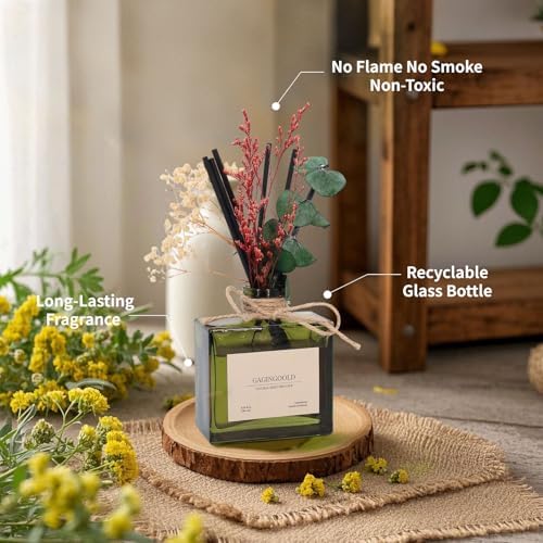 Gagingoold Flower Reed Diffuser Set 609 oz