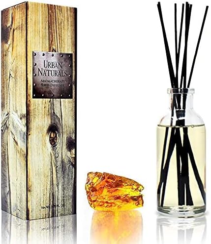 Urban Naturals Warm Vanilla Amber Reed Diffuser Set