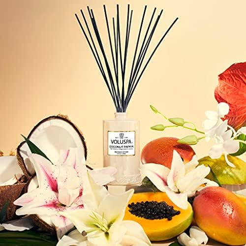 Coconut Papaya Reed Diffuser Set