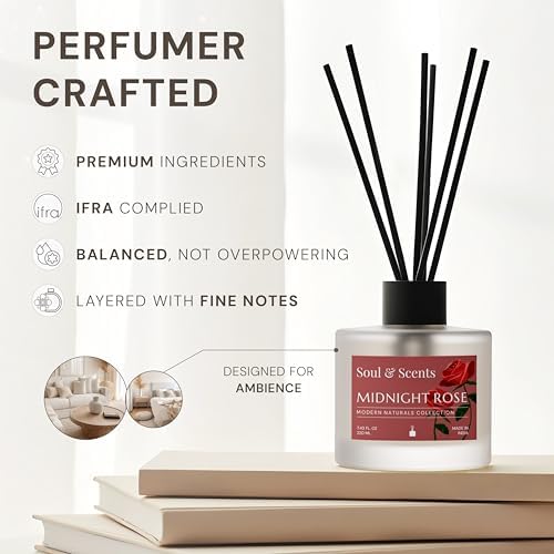 Soul Scents Midnight Rose Reed Diffuser Set