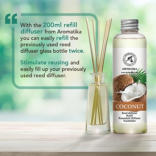 Coconut Scented Reed Diffuser Refill 68 Fl Oz