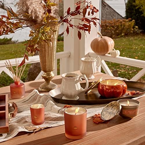 Thymes Petite Oil Reed Diffuser Set - Burnt Orange Fall Fragrance