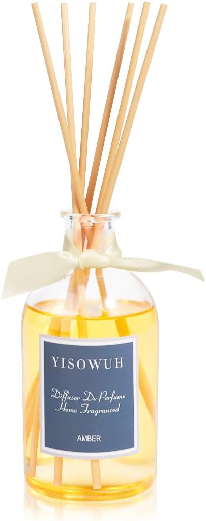 Amber Fruity Reed Diffuser Set - 250ml with 8 Sticks
