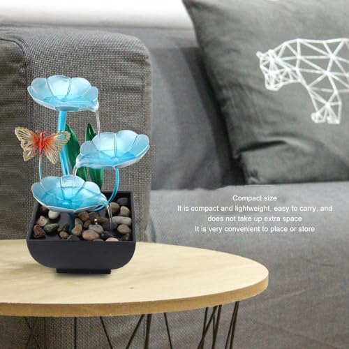 Iron Craft USB Tabletop Fountain with LED Light