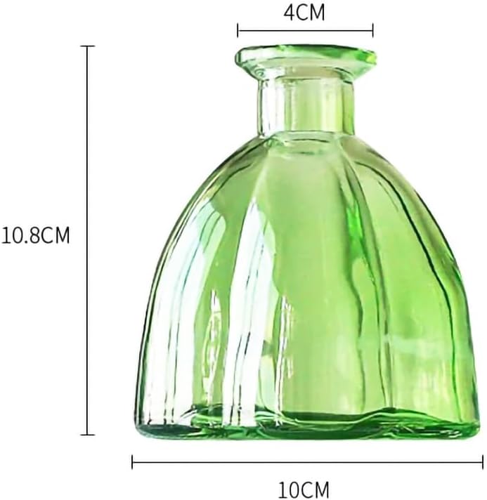 Wait Fly Colorful Glass Diffuser Bottle - Green 1 PCS