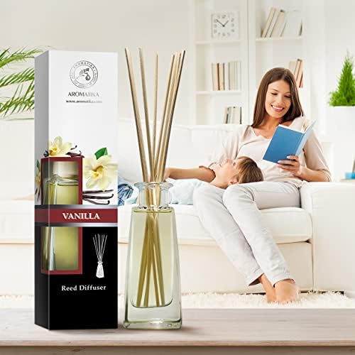 Vanilla Essential Oil Reed Diffuser Set - 3 x 100ml