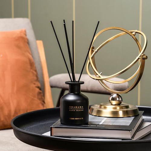 MATIN MARTIN Shahama Reed Diffuser 5 oz - Saffron Apple Aromatherapy