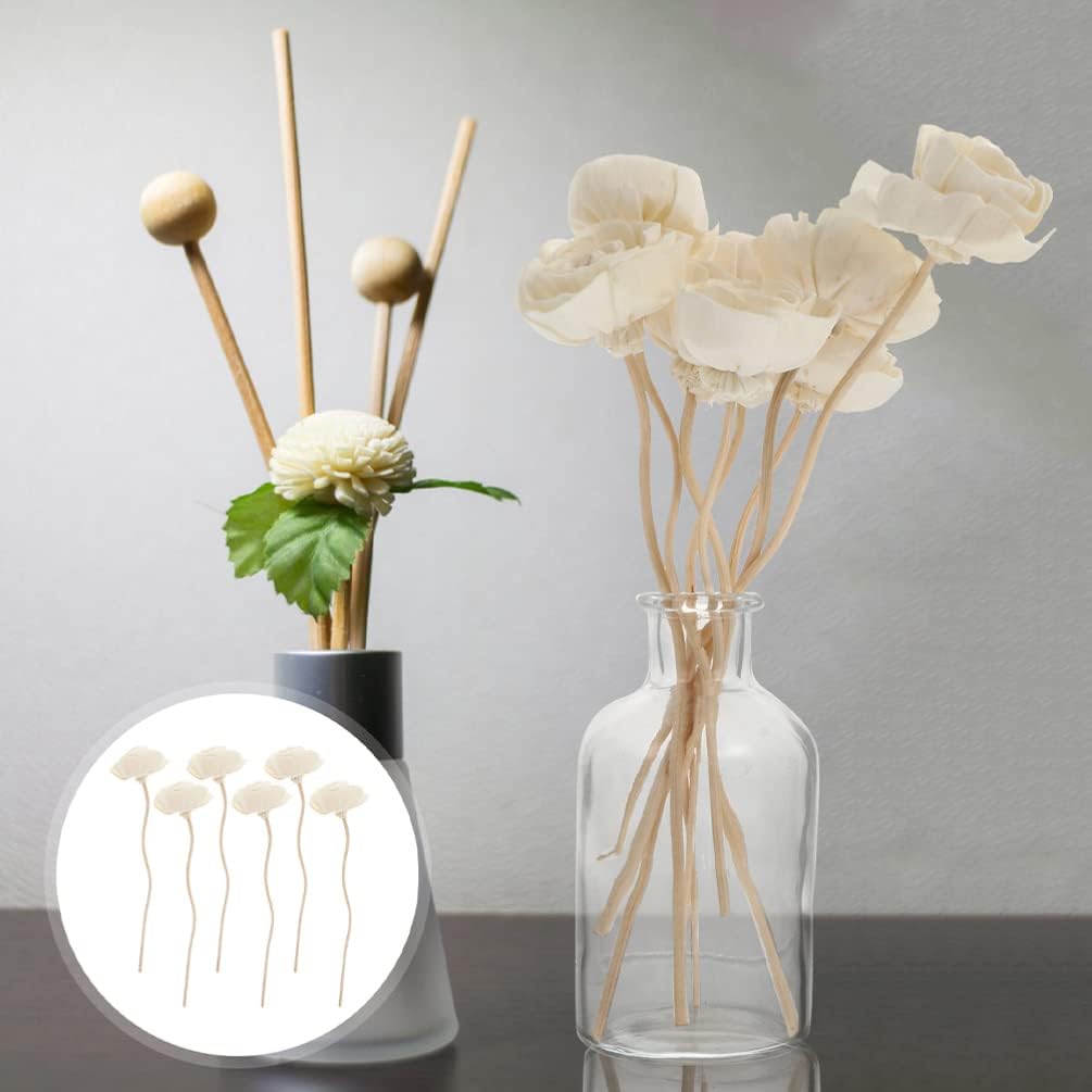 Angoily Reed Diffuser Sticks 6PCS Natural Rattan for Aroma