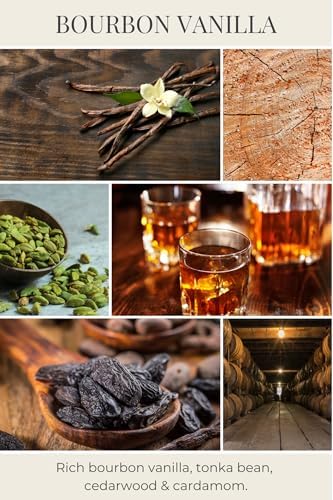 Eco Candle Co Reed Diffuser Set Bourbon Vanilla
