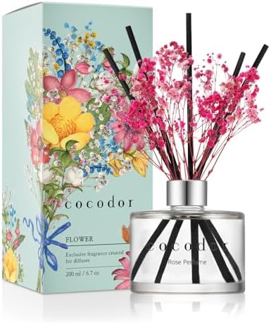 Cocodor Preserved Rose Reed Diffuser Set 67oz