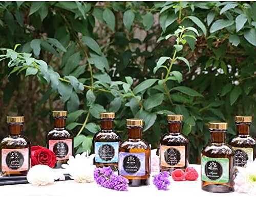 Divina Esencial Rose Amber Reed Diffuser Set