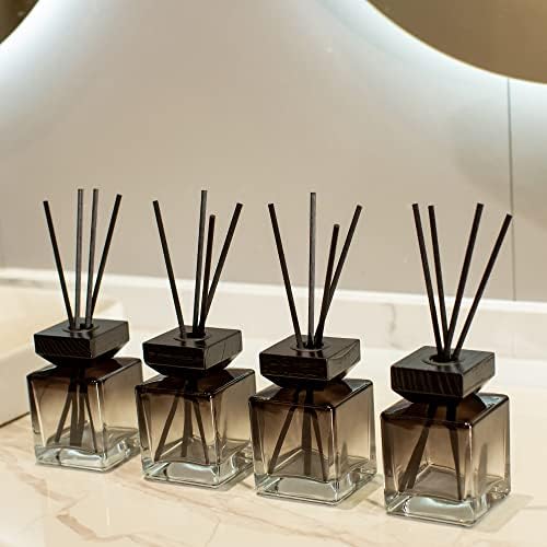 Crazy Huayi Fragrance Diffuser Set of 4 with Rattan Sticks and Caps