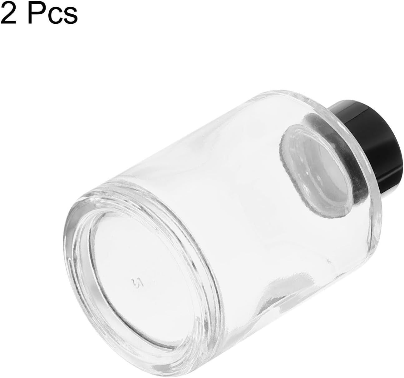 HARFINGTON 2pc 80ml Glass Diffuser Bottle Set