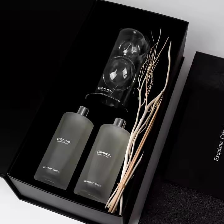 Aroma Scented Oil Diffuser Set with Refills and Sticks
