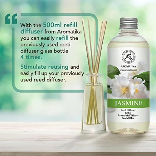 Jasmine Reed Diffuser Refill - 3x17 Fl Oz Fresh Long Lasting