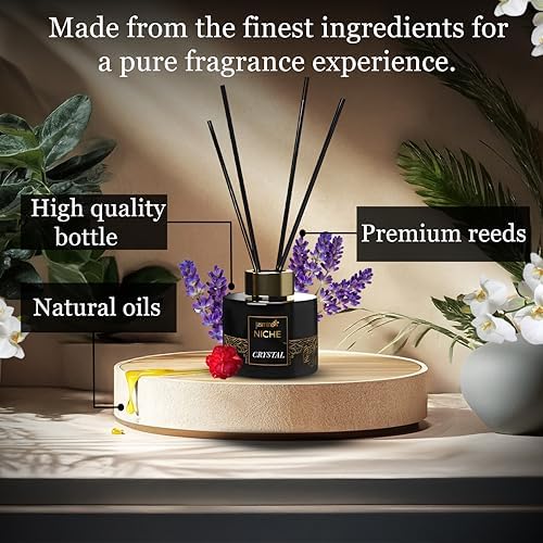 Luxury Jasmine Reed Diffuser Set 541 Fl Oz