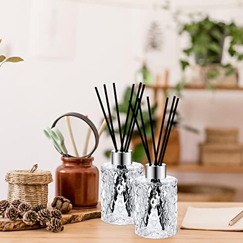 Norme 6-Piece Glass Reed Diffuser Set with Sticks and Caps