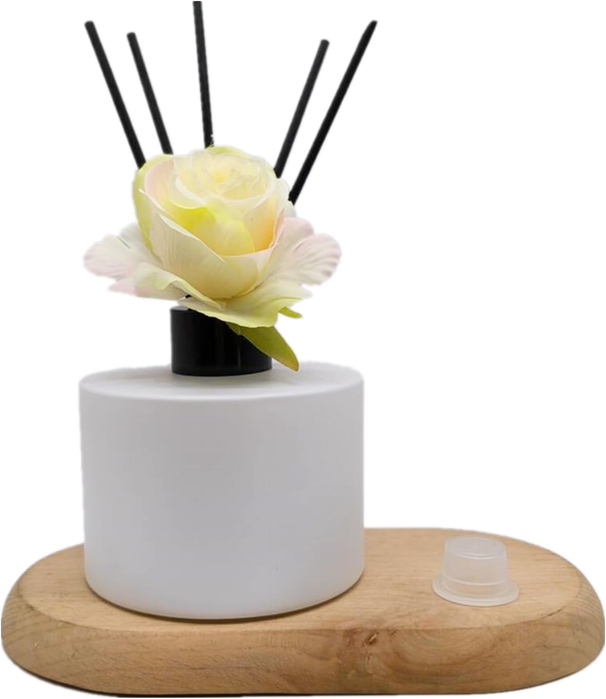 2PCS 200ml Matte White Reed Diffuser Set