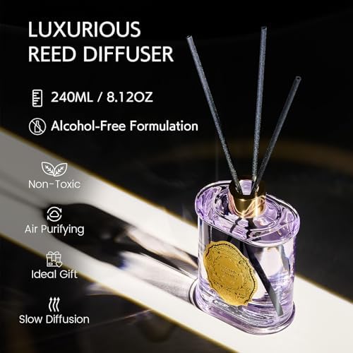 MSENSE 84 oz Large Reed Diffuser Set