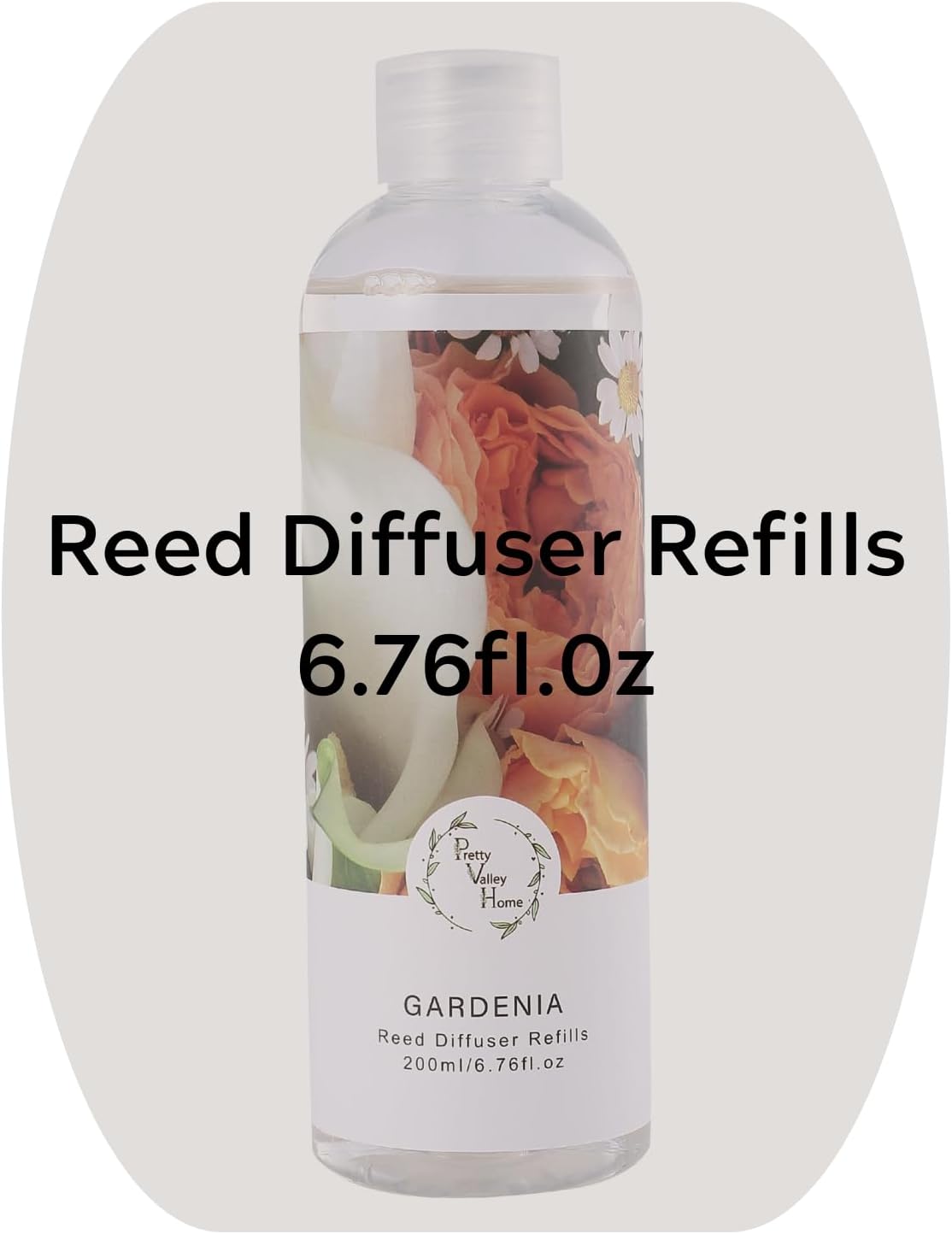 Pretty Valley Home Gardenia Reed Diffuser Refill