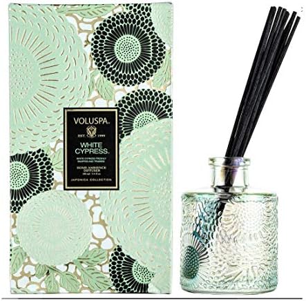 Voluspa White Cypress Reed Diffuser 34 Fl Oz