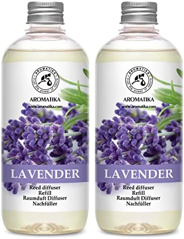 Lavender Reed Diffuser Refill 2 x 500ml Natural Scent
