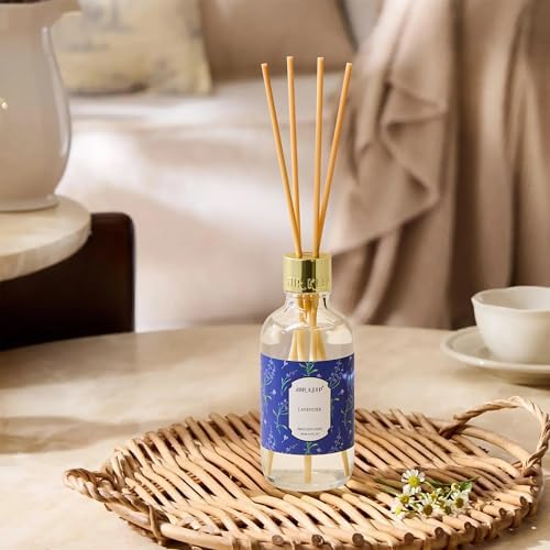 Airkeep Lavender Reed Diffuser Set with 8 Sticks 676 Oz