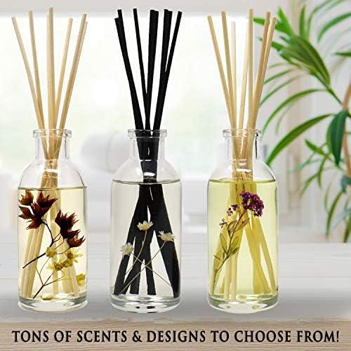 Urban Naturals Leather Mahogany Reed Diffuser Set