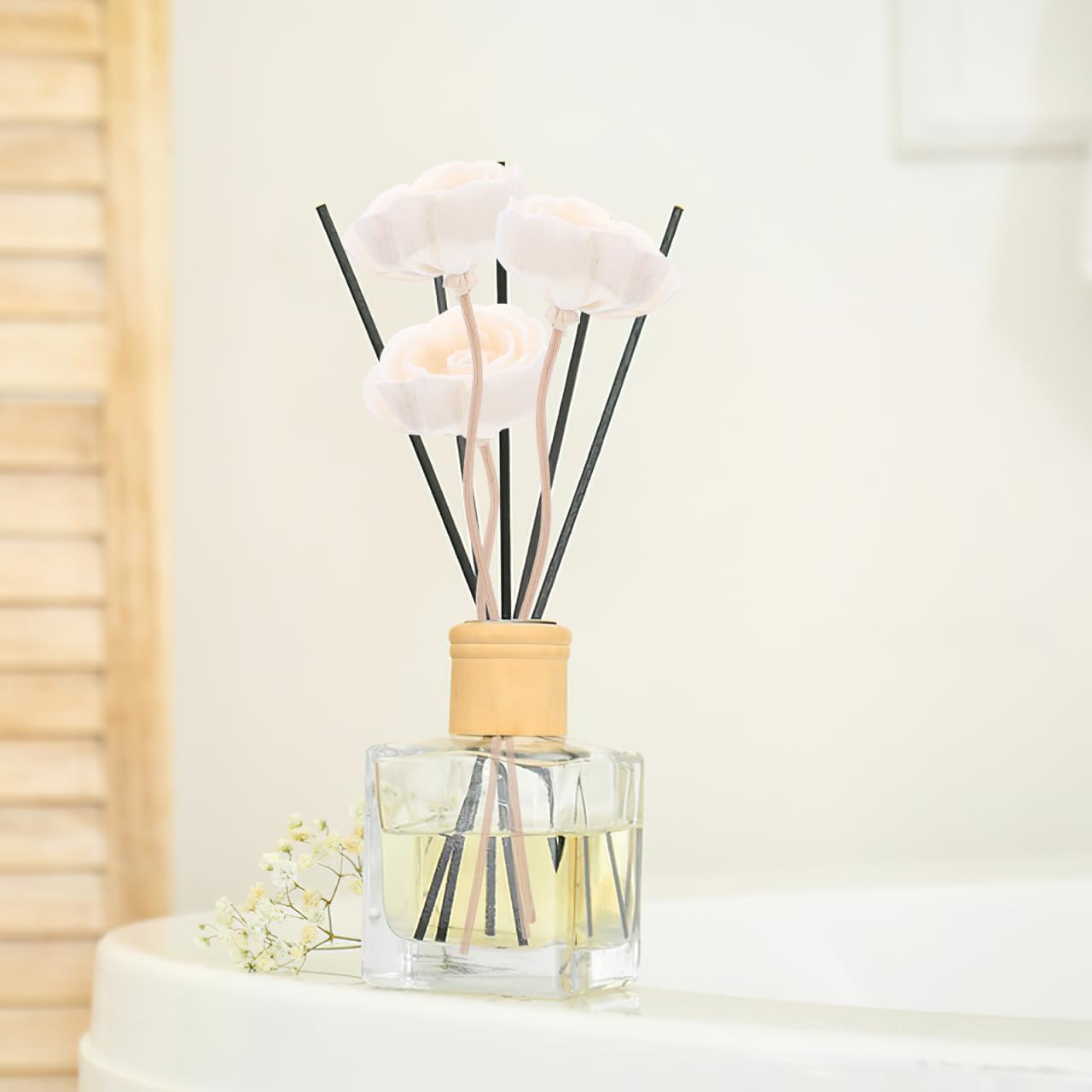 Garneck 10PCS Natural Rattan Diffuser Sticks