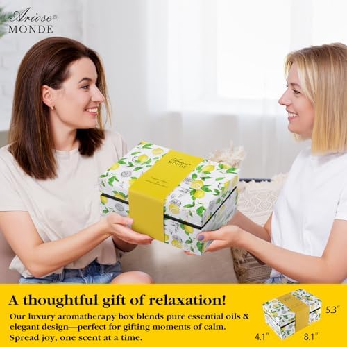Lemon Basil Reed Diffuser Soy Candle Set