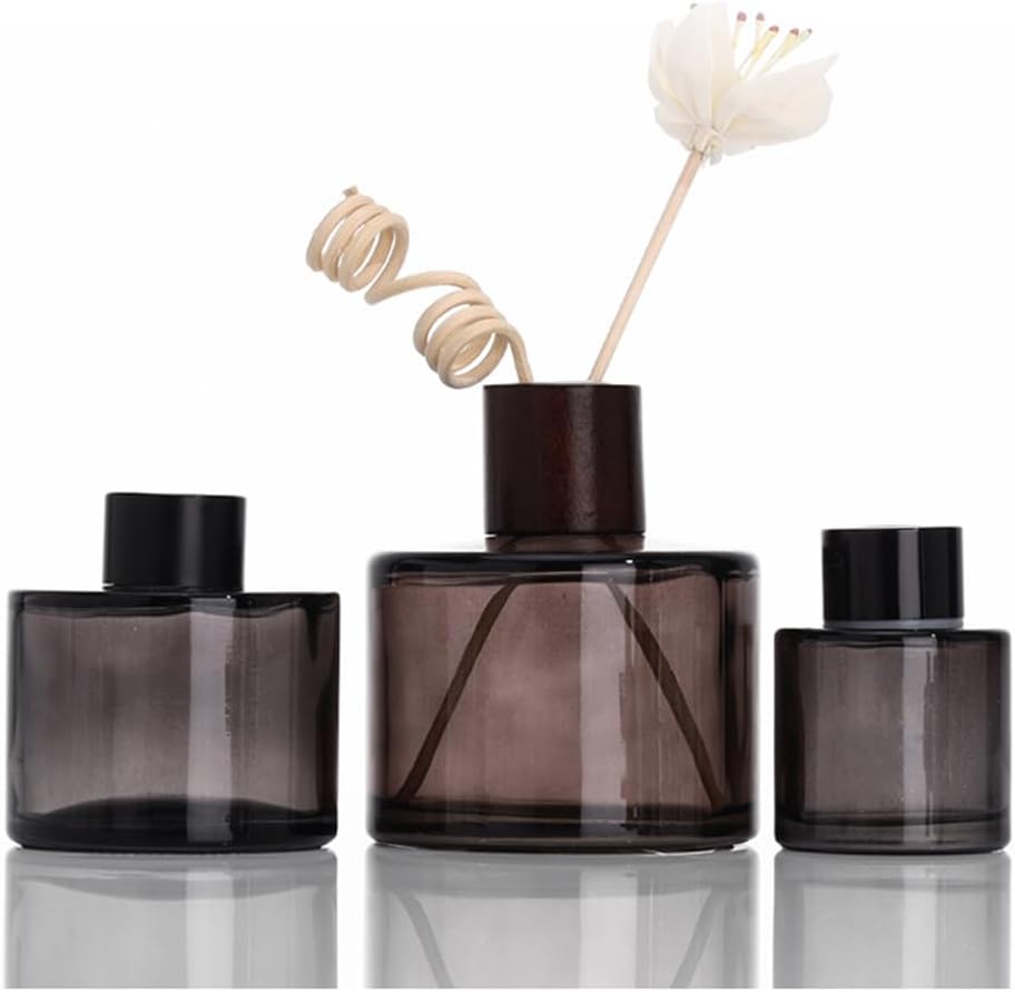 1Pcs 100ml Glass Reed Diffuser Bottle Empty Jar for DIY Replacement