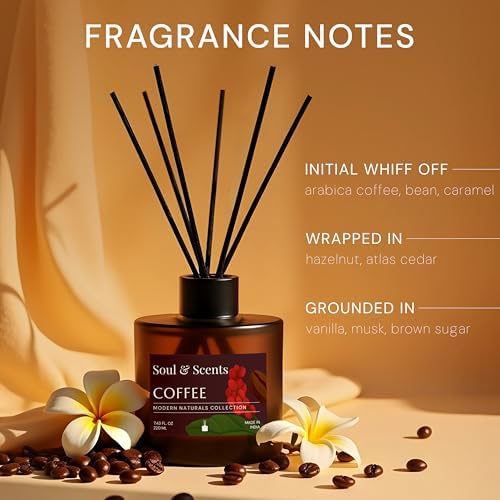 Soul Scents Coffee Reed Diffuser Set