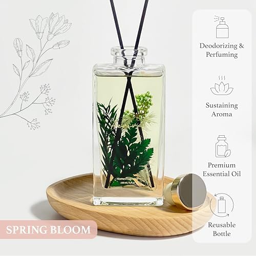 Aeviva Reed Diffuser Set 5 Fl Oz Spring Bloom Fragrance
