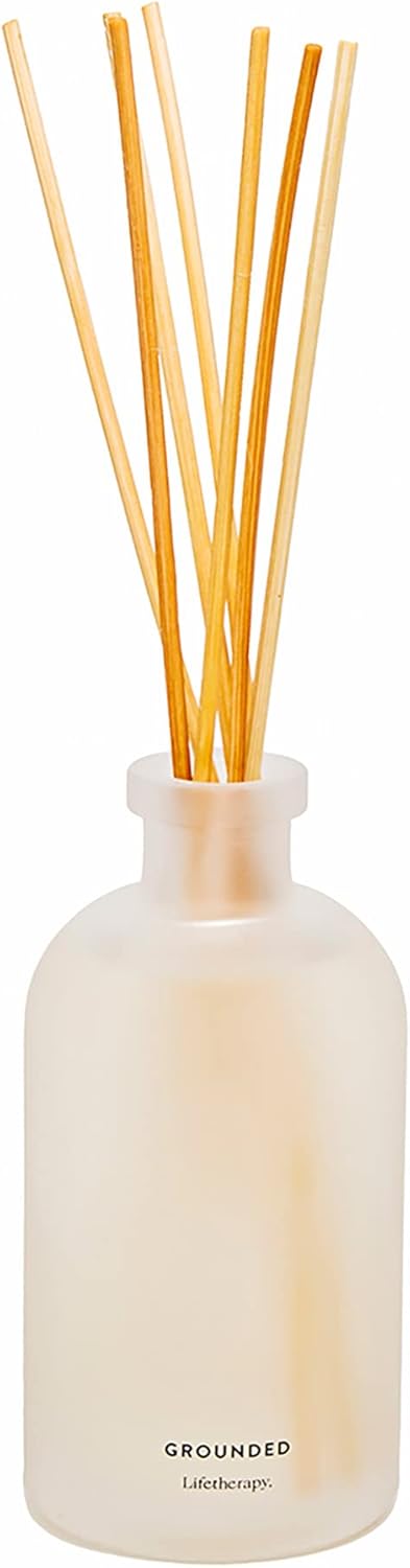 Lifetherapy Grounded Reed Diffuser 8 oz Inspiring Scent
