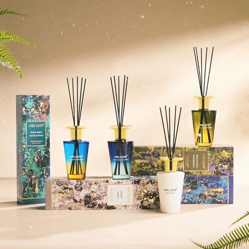 Airkeep Reed Diffuser Set Wild Mint Eucalyptus