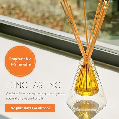 Agraria Bitter Orange Reed Diffuser Set 12 Reeds