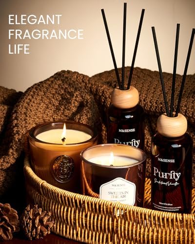 MSENSE Fresh Lemon Reed Diffuser Set