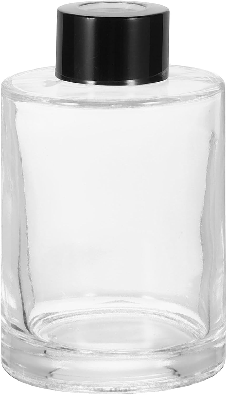 HARFINGTON 4oz Empty Glass Diffuser Bottle for Aromatherapy