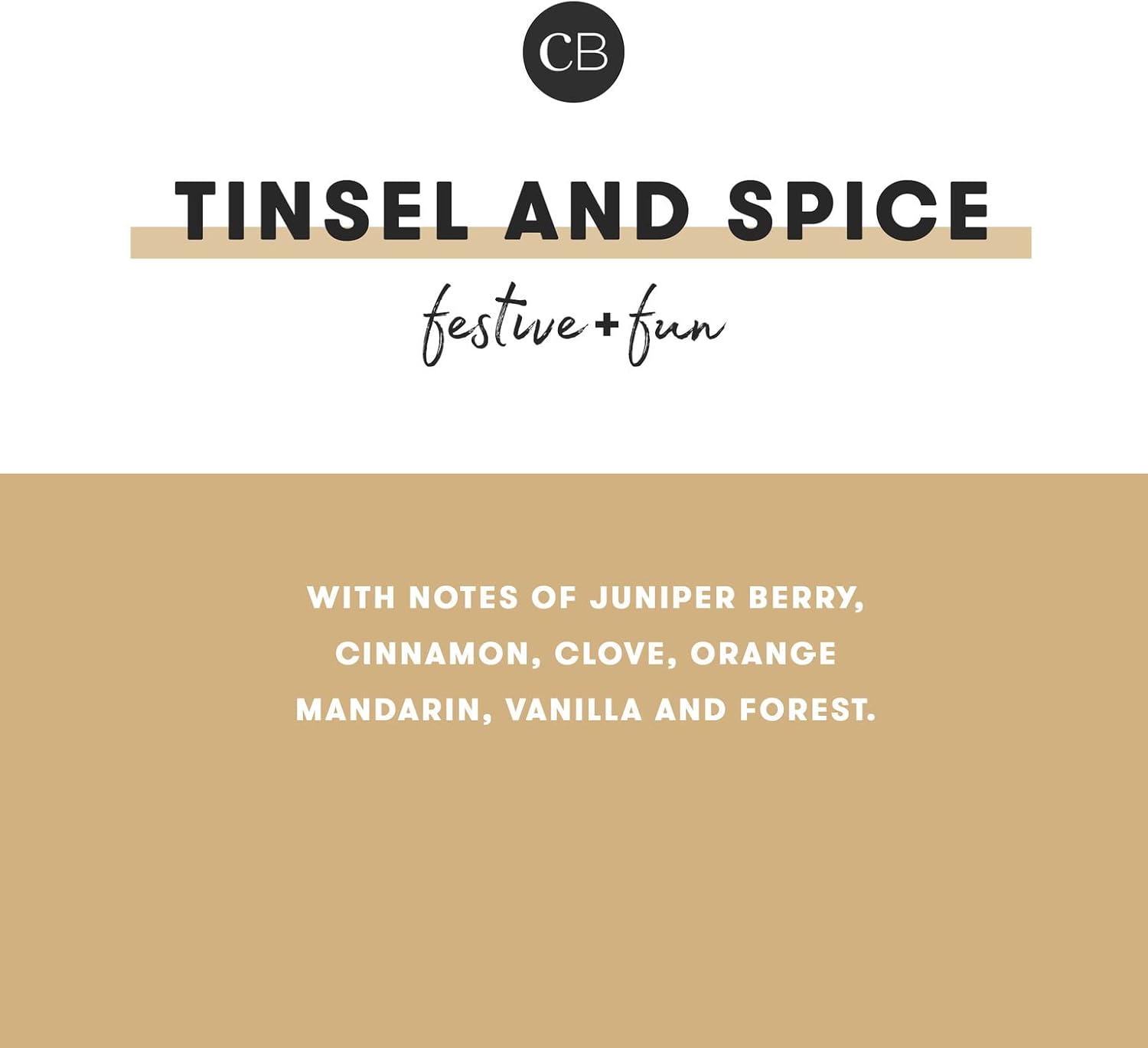 Capri Blue Glimmer Reed Diffuser Set - Tinsel Spice